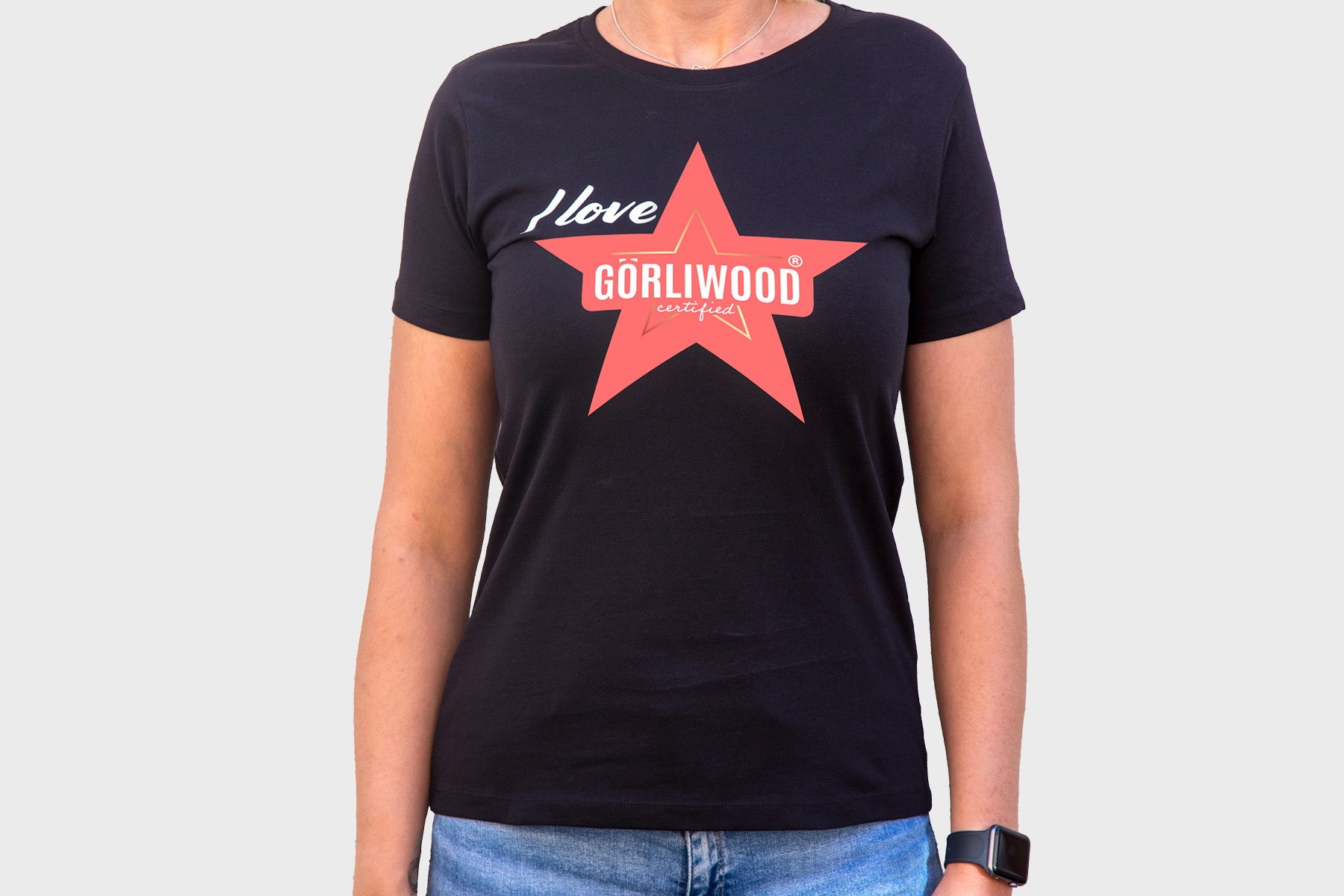 Damen-T-Shirt „I love Görliwood®“