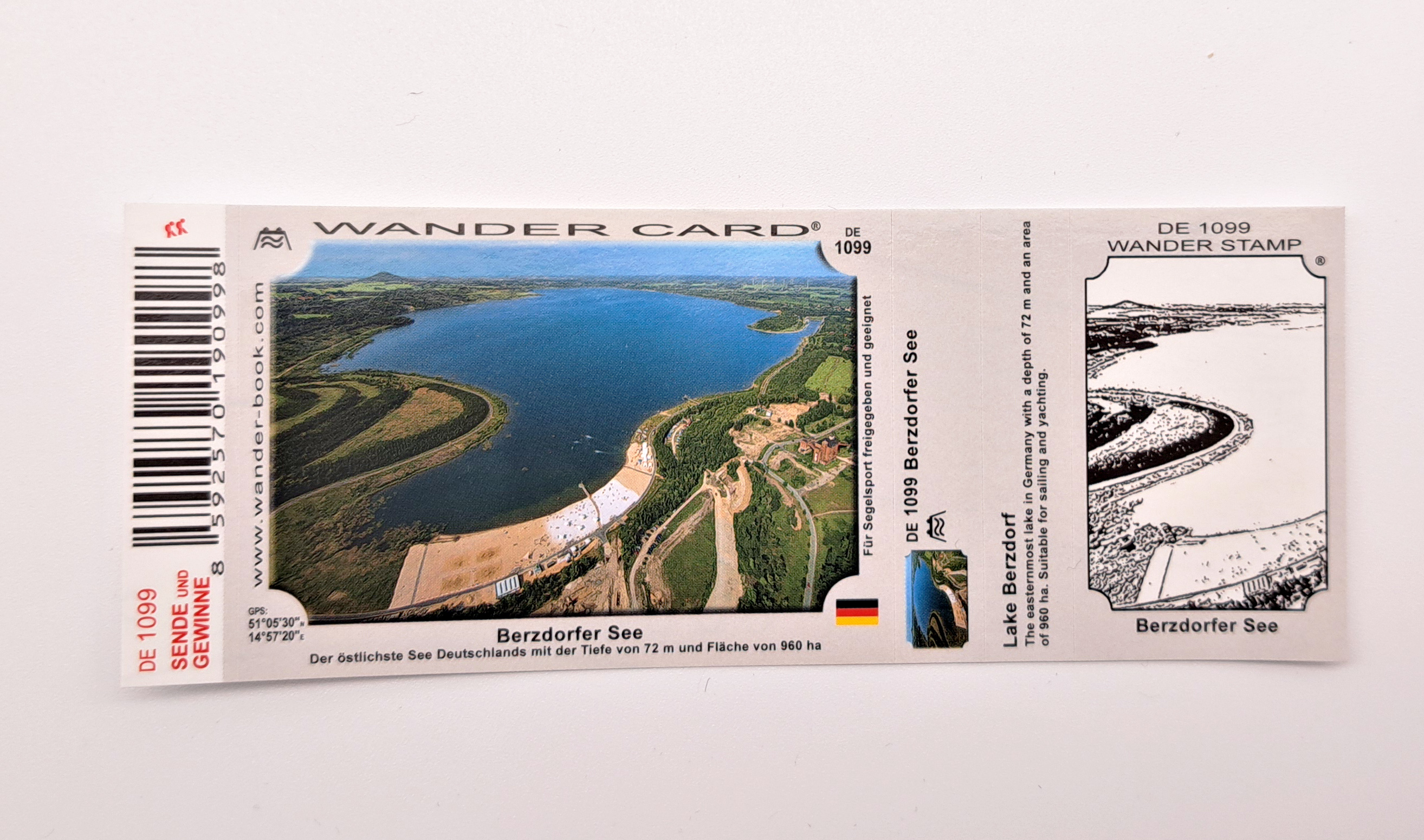 Wandercard -Berzdorfer See