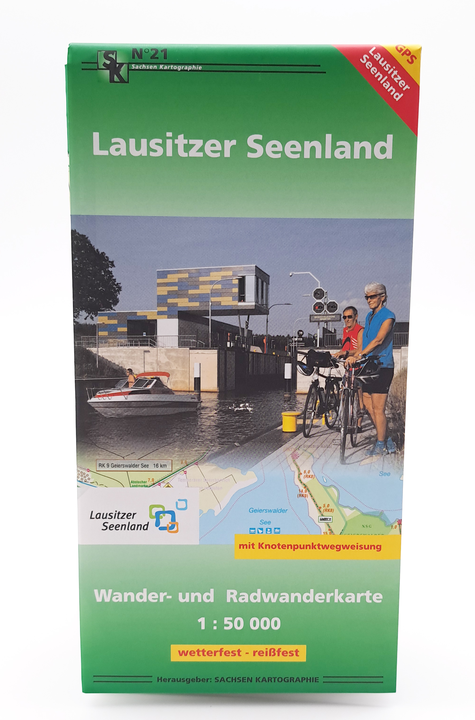 No.21 Lausitzer Seenland- Sachsen Kartographie