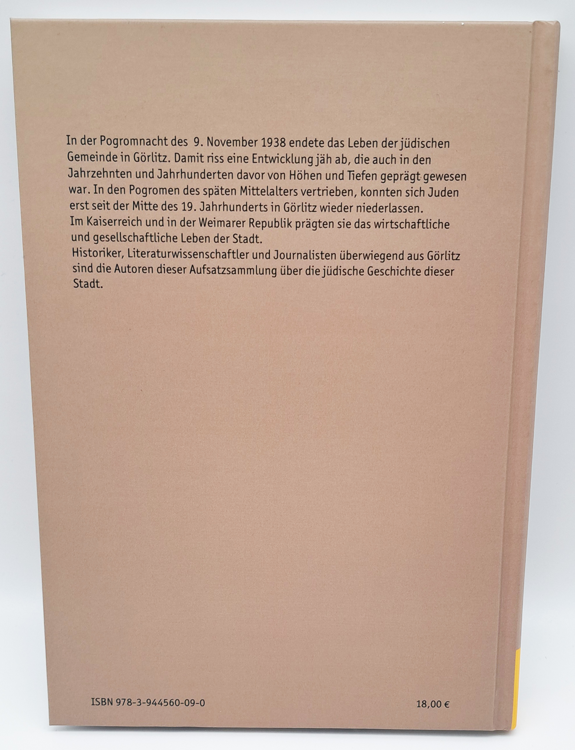 Die Juden von Görlitz - Beiträge zur jüdischen Geschichte der Stadt Görlitz